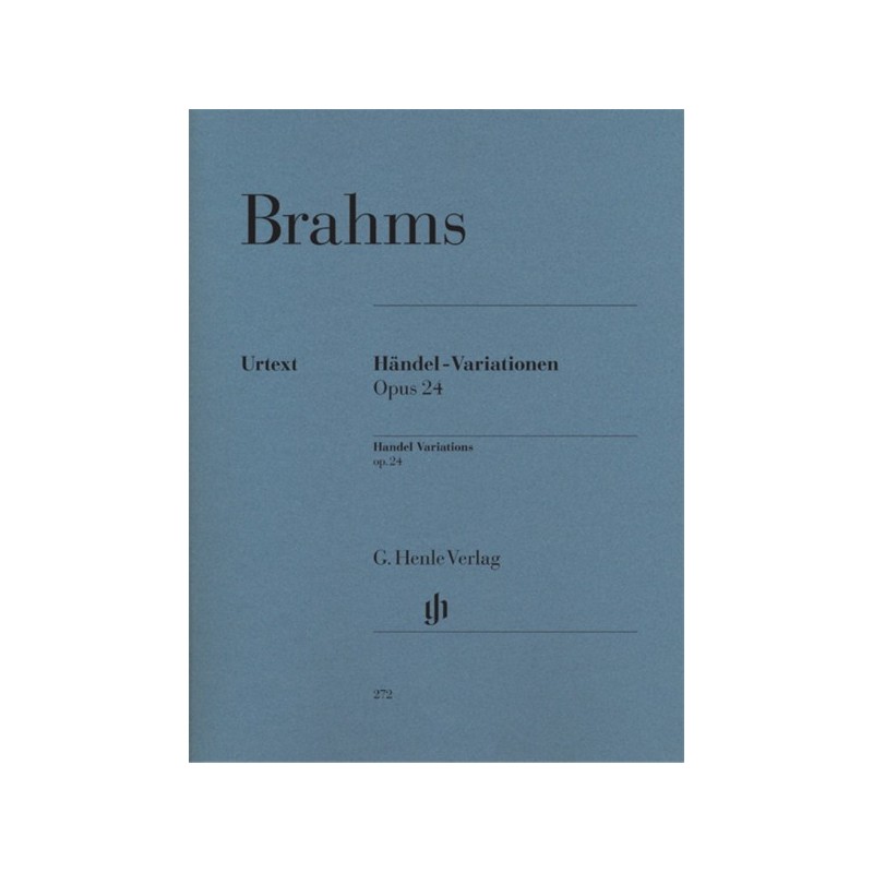 9790201802725HN272 Händel-Variations Op. 24