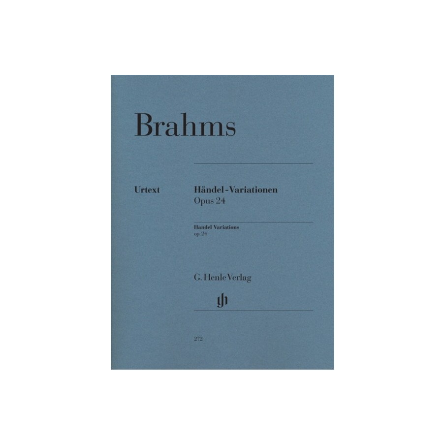 9790201802725HN272 Händel-Variations Op. 24