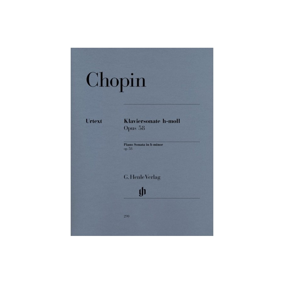 9790201802909HN290 Piano Sonata In B Minor Op.58