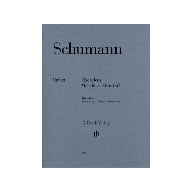 9790201802985HN298 Exercices - Studies On A Theme By Beethoven