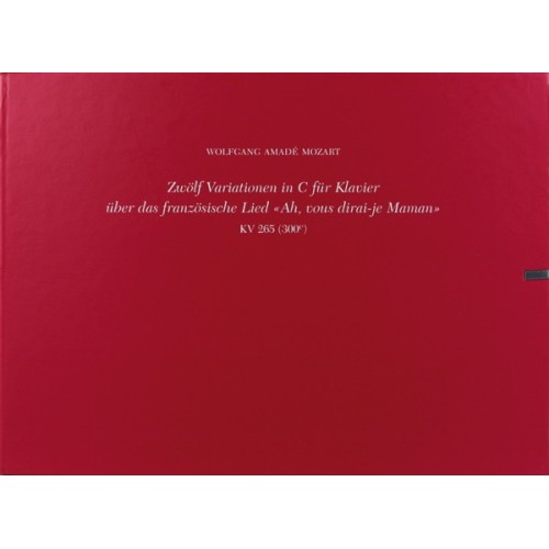 9790201832135HN3213 Amadeus 12 Variations On 'Ah, Vous Dirai-Je Maman'