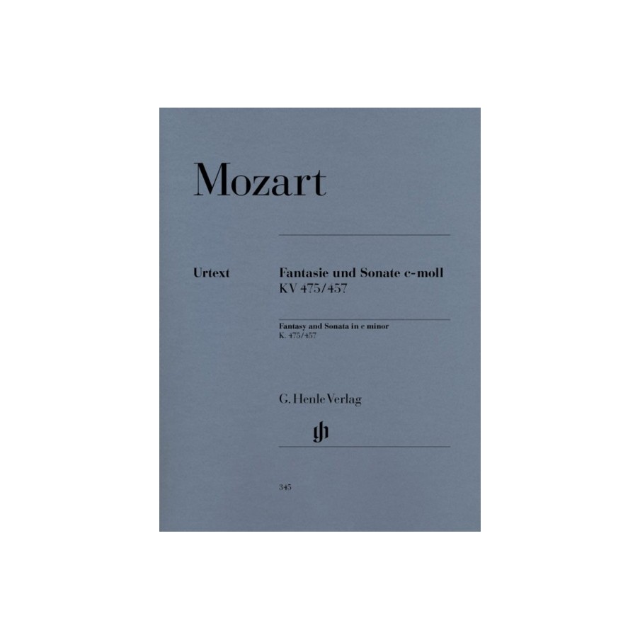 9790201803456HN345 Fantasy and Sonata In C Minor KV 475/457