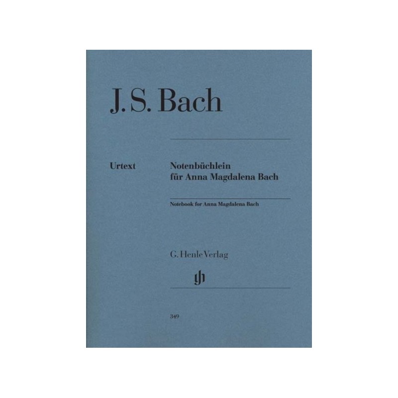 9790201803494HN349 Notebook For Anna Magdalena Bach