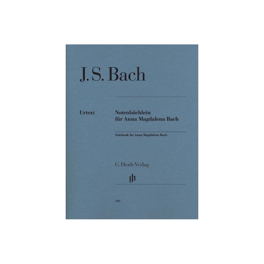 9790201803494HN349 Notebook For Anna Magdalena Bach