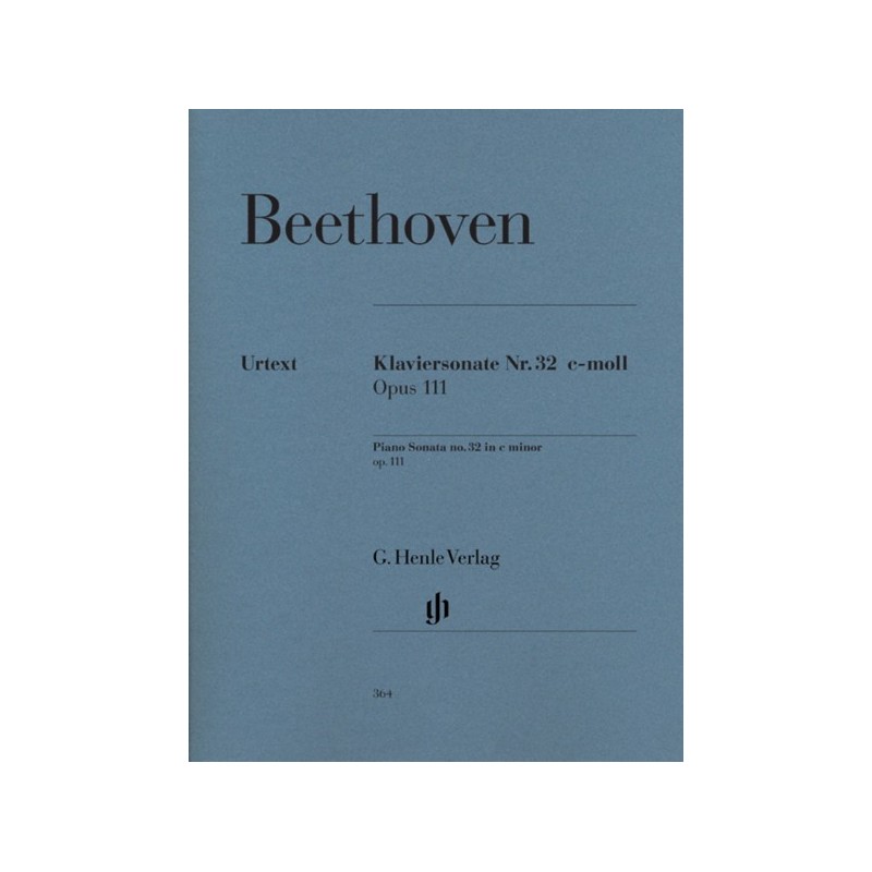 9790201803647HN364 Piano Sonata In C Minor Op.111