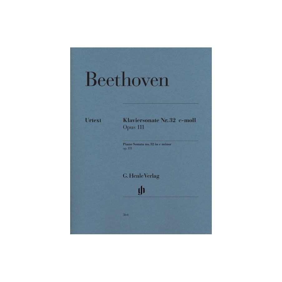 9790201803647HN364 Piano Sonata In C Minor Op.111