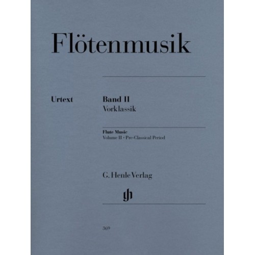 9790201803692HN369 Flötenmusik 2 Vorklassik