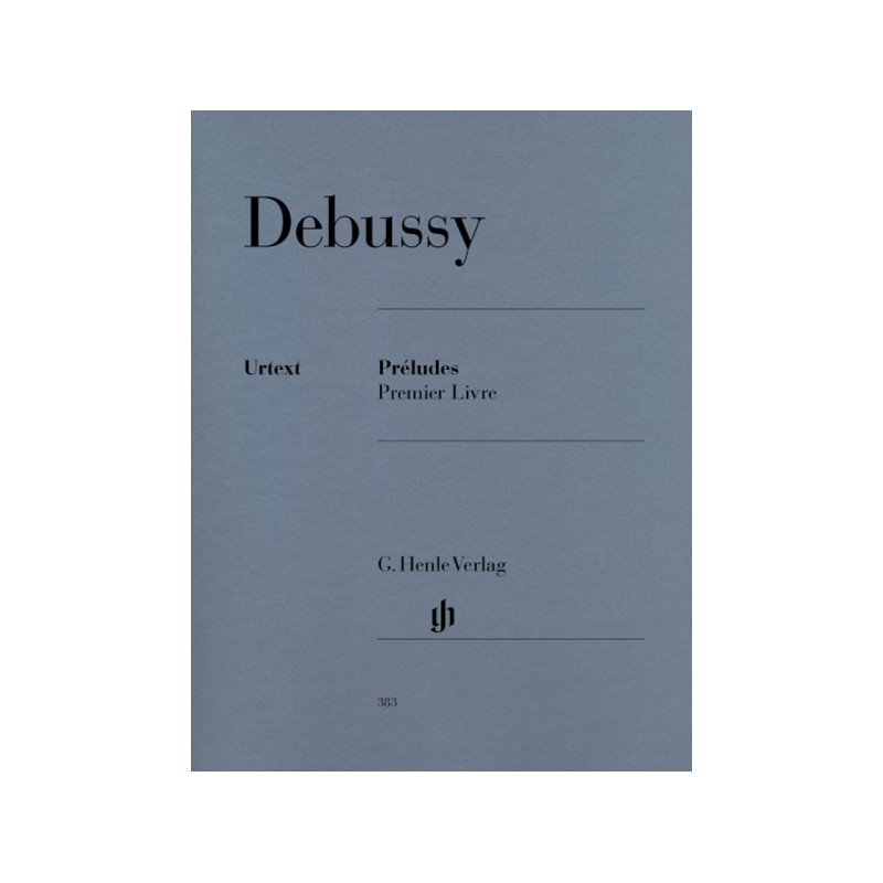 9790201803838HN383 Préludes - Premier Livre