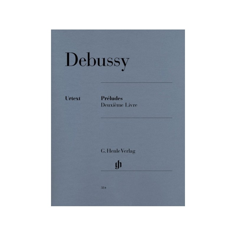 9790201803845HN384 Préludes, Deuxième Livre
