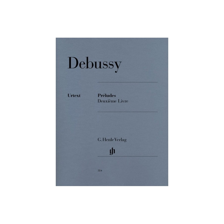 9790201803845HN384 Préludes, Deuxième Livre