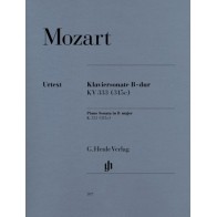 9790201803975HN397 Piano Sonata B flat major KV 333