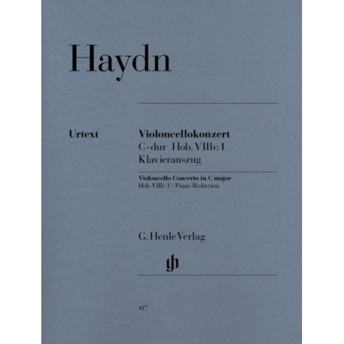 9790201804170HN417 Cello Concerto In C Hob.VIIb