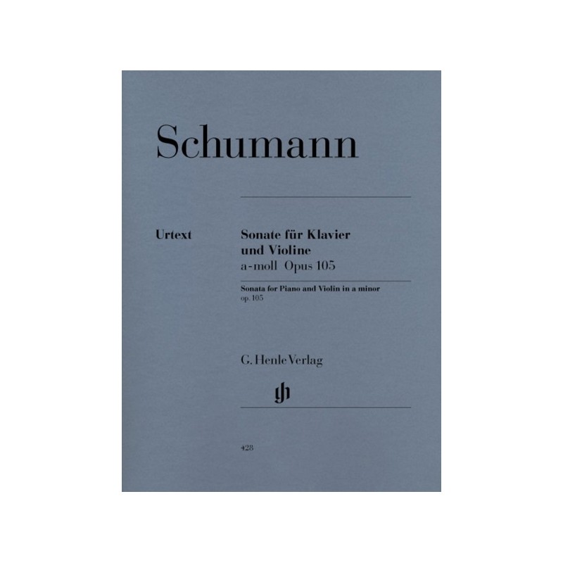 9790201804286HN428 Sonata For Violin And Piano In A Minor Op. 105