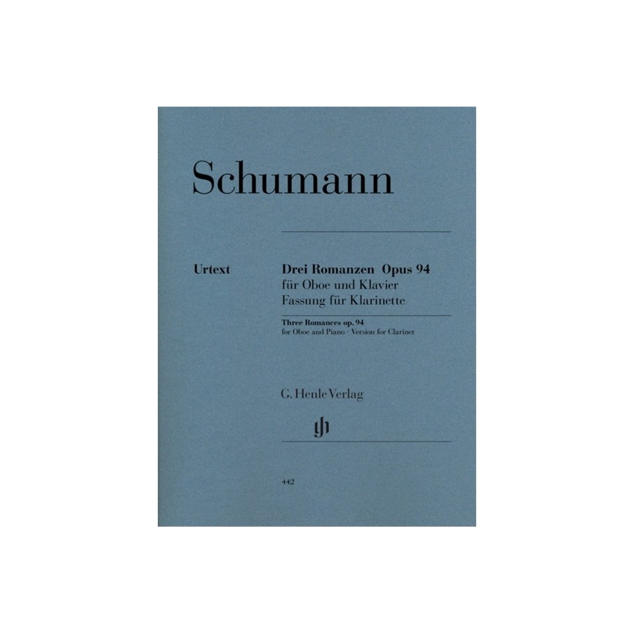 9790201804422HN442 Romances For Oboe