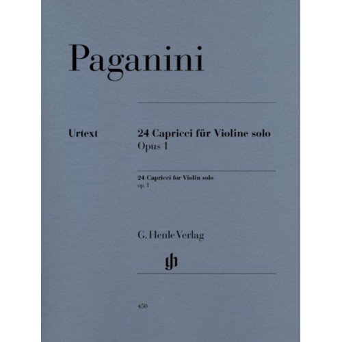 9790201804507HN450 24 Capricci op. 1