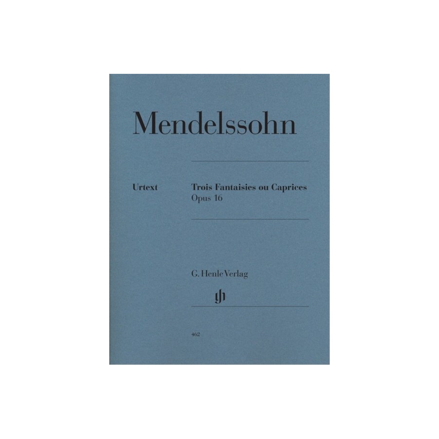 9790201804620HN462 Three Fantasies or Cappricios op. 16
