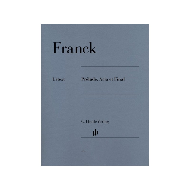 9790201804644HN464 Prélude, Aria et Final