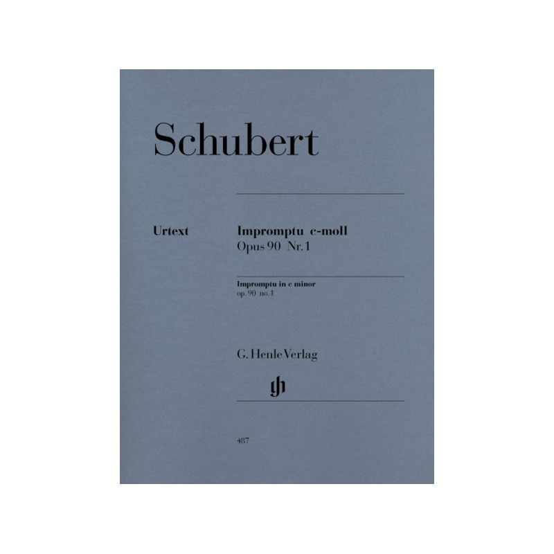 9790201804873HN487 Impromptu c minor op. 90,1 D 899