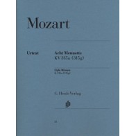 9790201800516HN51 Eight Minuets KV 315a