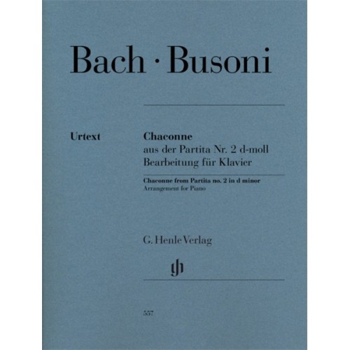 9790201805573HN557 Chaconne From Partita No.2 D Minor