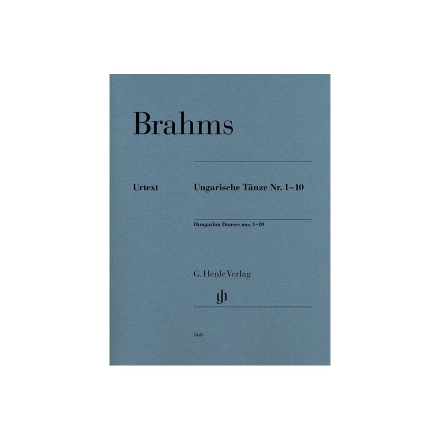 9790201805603HN560 Hungarian Dances Nos. 1-10