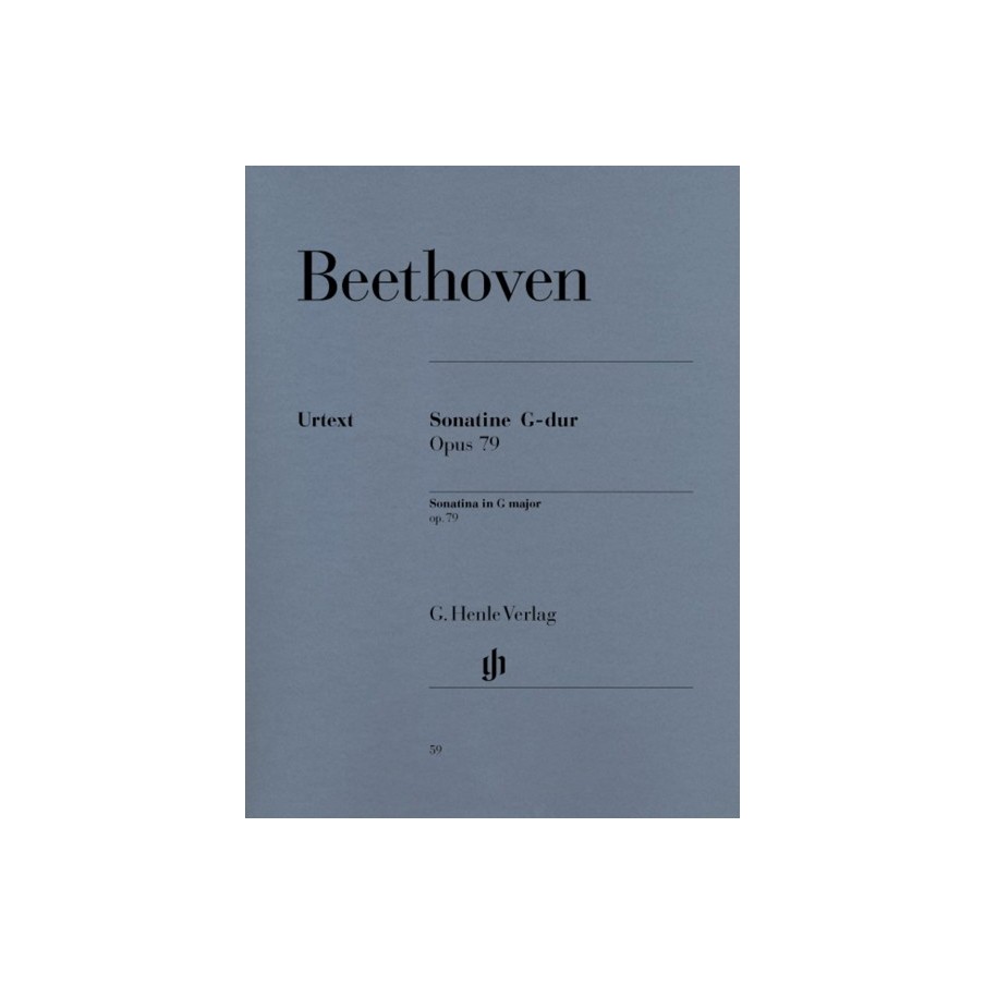 9790201800592HN59 Sonatina In G Major Op. 79