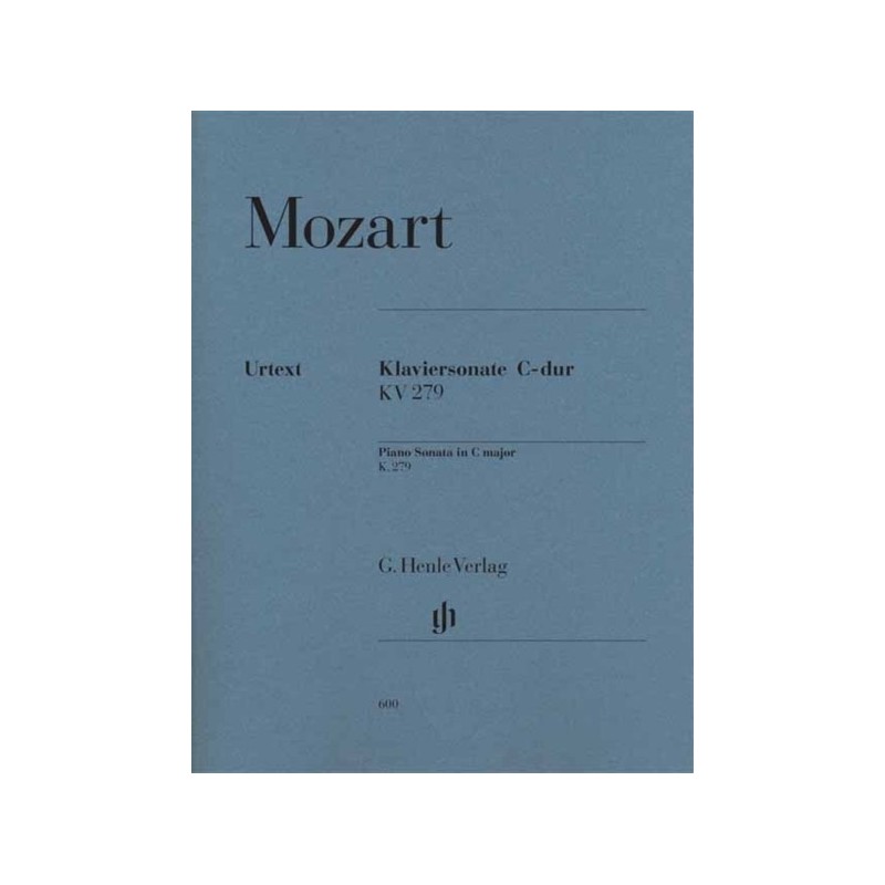 9790201806006HN600 Piano Sonata In C KV.279