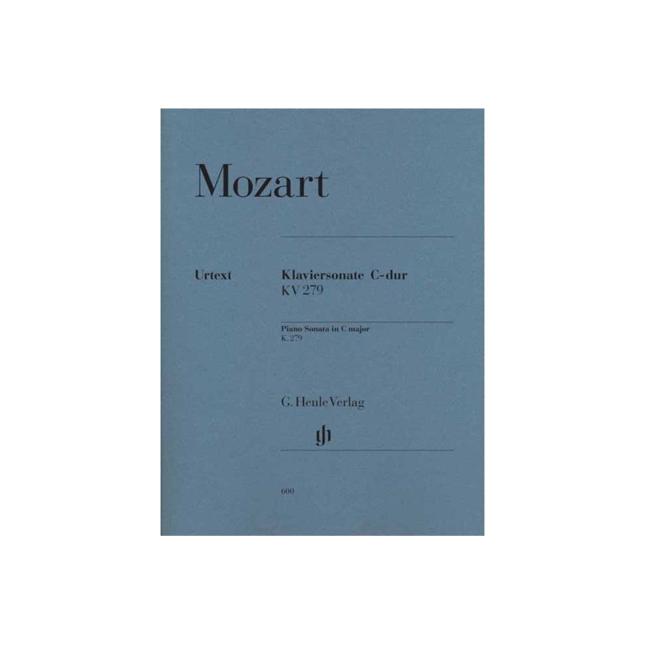 9790201806006HN600 Piano Sonata In C KV.279