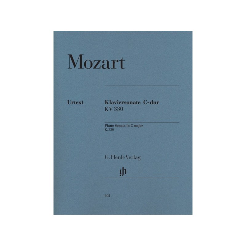 9790201806020HN602 Piano Sonata In C K.330