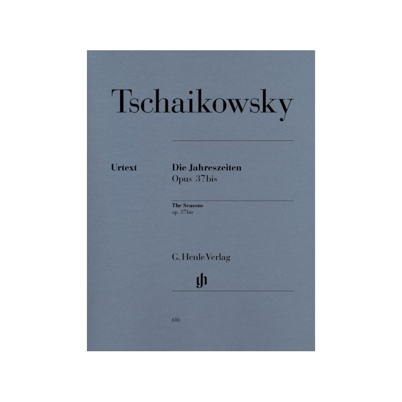 9790201806167HN616 The Seasons Op.37bis - Piano Solo