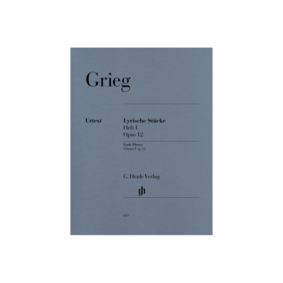 9790201806198HN619 Lyric Pieces - Volume 1 Op.12