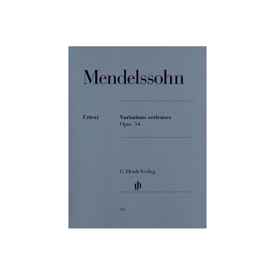 9790201806204HN620 Variations Sérieuses Op. 54