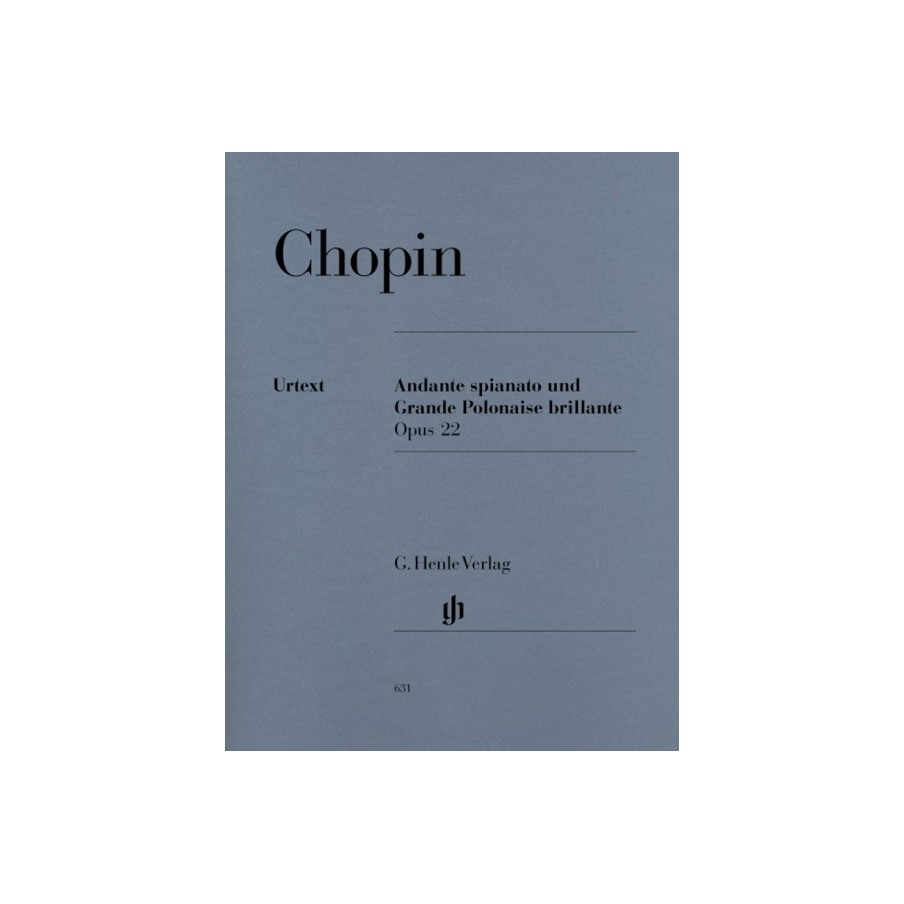 9790201806310HN631 Andante Spianato Und Grande Polonaise Brillante