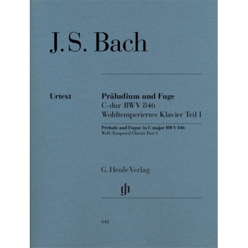 9790201806426HN642 Praludium Und Fuge BWV 846