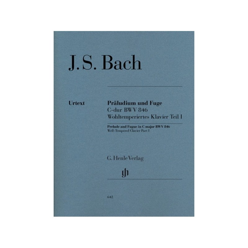 9790201806426HN642 Praludium Und Fuge BWV 846