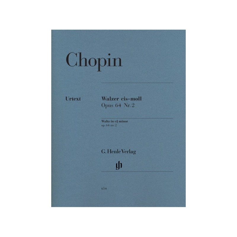 9790201806549HN654 Waltz In C Sharp Minor Op.64 No.2