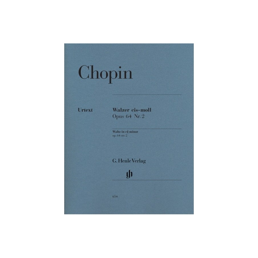 9790201806549HN654 Waltz In C Sharp Minor Op.64 No.2