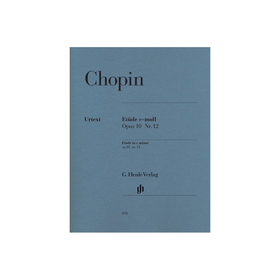 9790201806587HN658 Etude C Minor Op. 10 No. 12