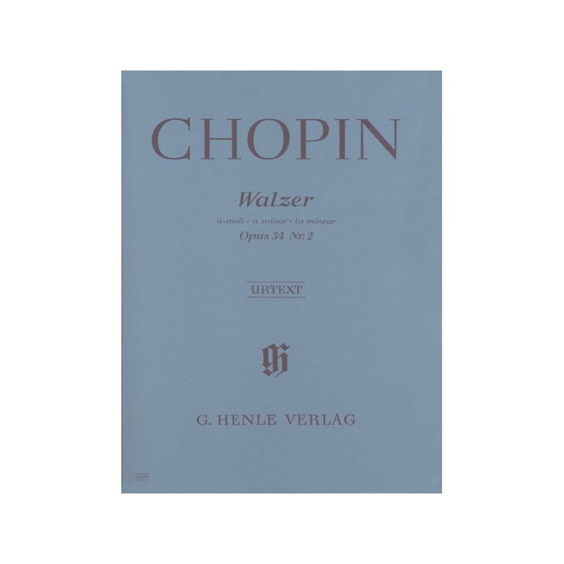 9790201806594HN659 Walzer A-Moll Op. 34 No. 2