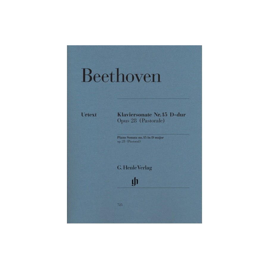 9790201807256HN725 Piano Sonata No.15 In D Op.28