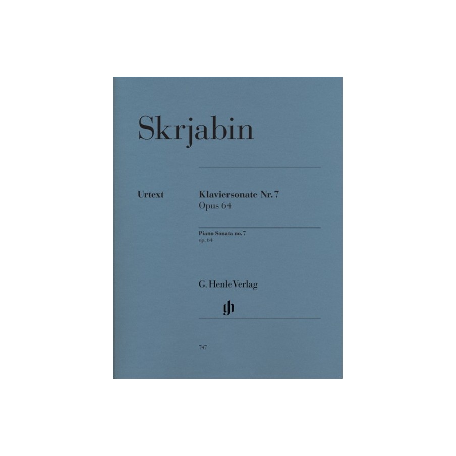 9790201807478HN747 Piano Sonata No.7 Op.64