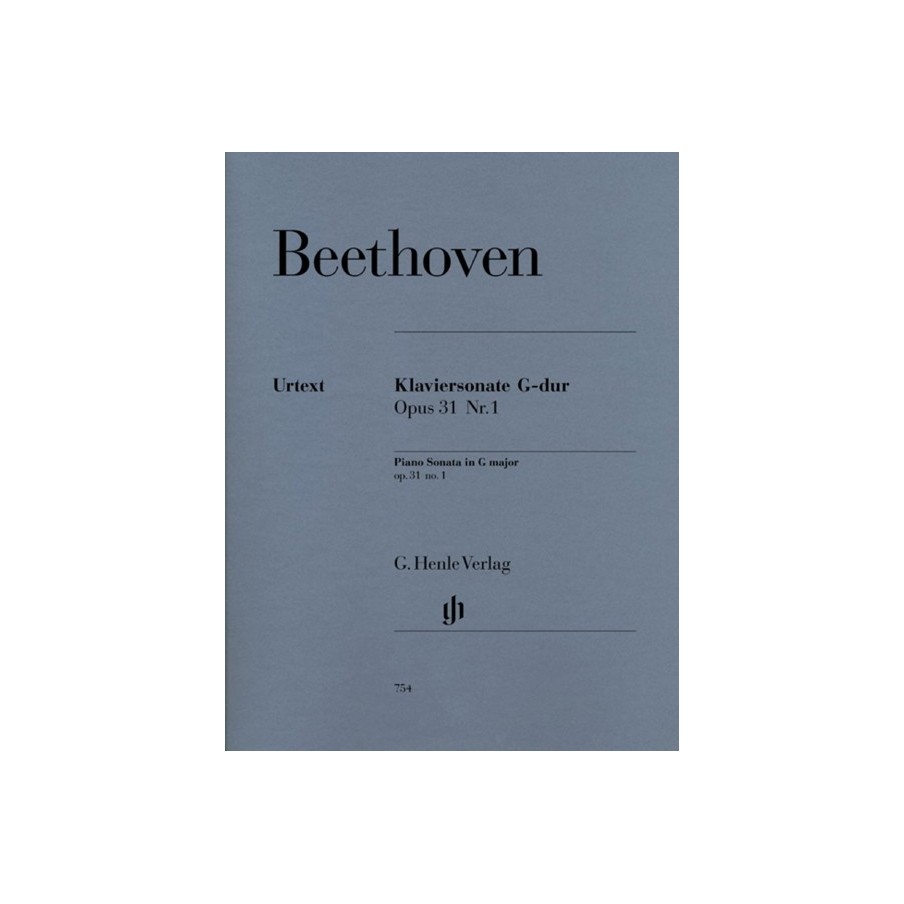 9790201807546HN754 Piano Sonata In G Op.31 No.1