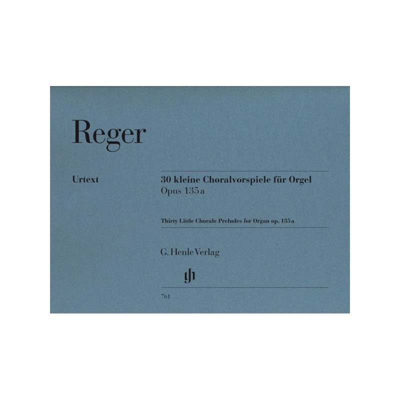 9790201807614HN761 30 Kleine Choralvorspiele Opus 135A