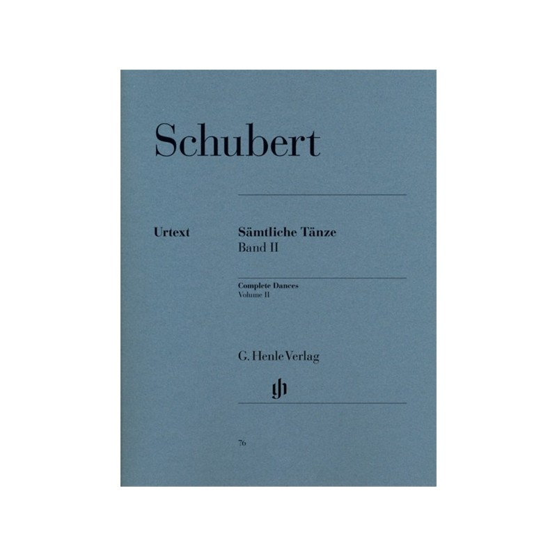 9790201800769HN76 Complete Dances - Volume II