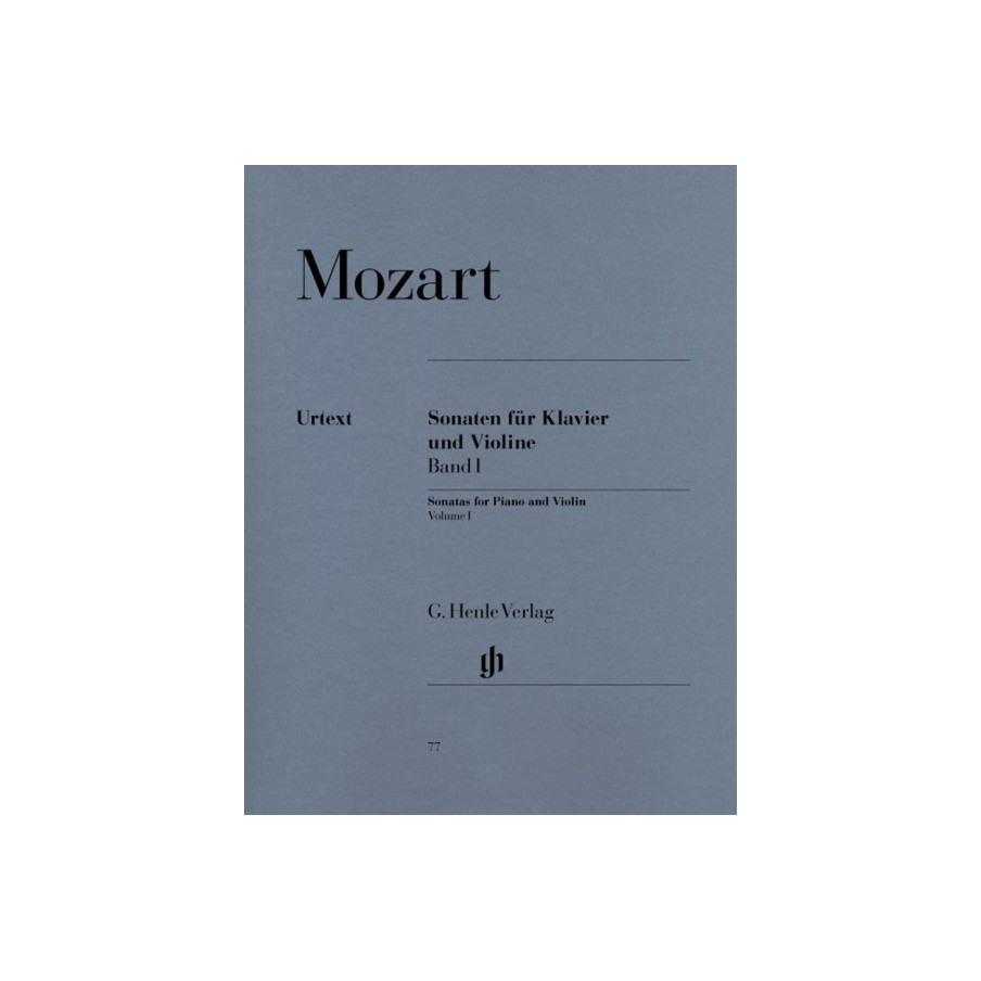 9790201800776HN77 Violin Sonatas - Volume 1