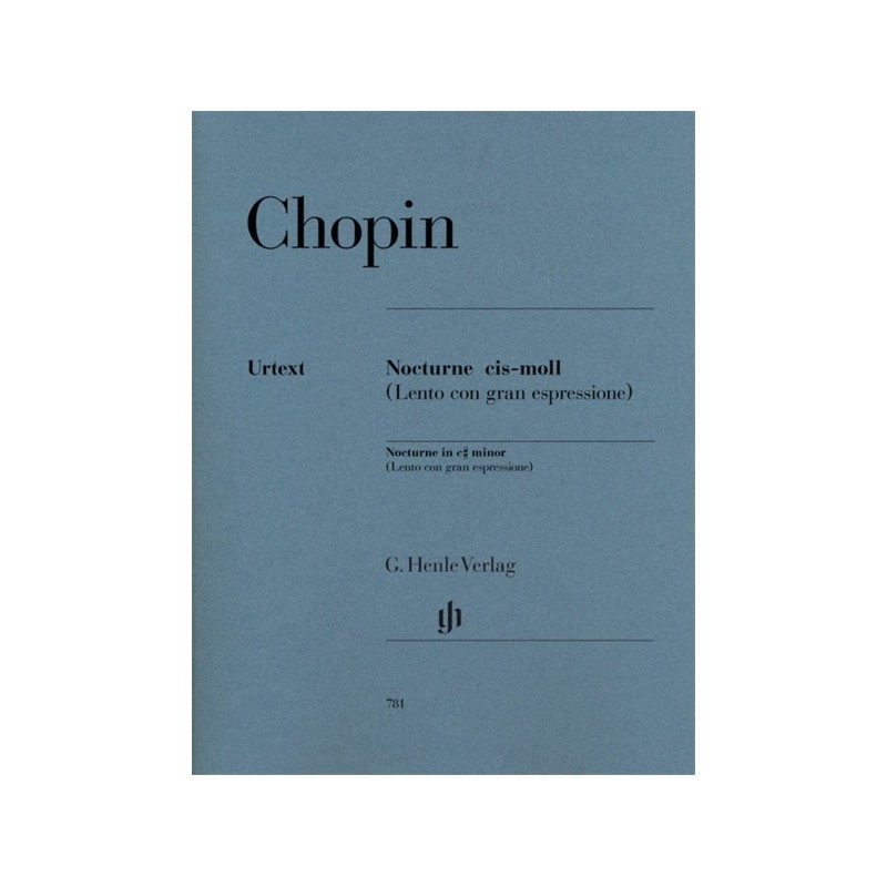 9790201807812HN781 Nocturne In C Sharp Minor Op. Post