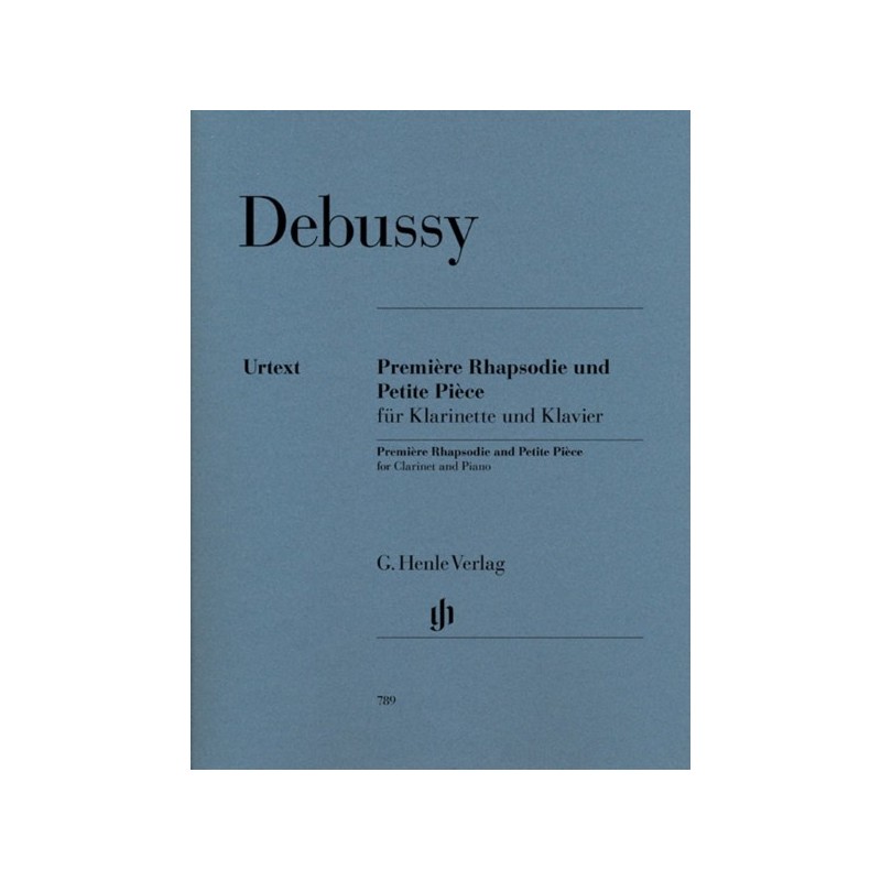 9790201807898HN789 Première Rhapsodie Und Petite Pièce