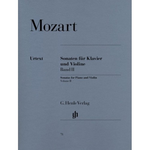 9790201800783HN78 Violin Sonatas - Volume 2