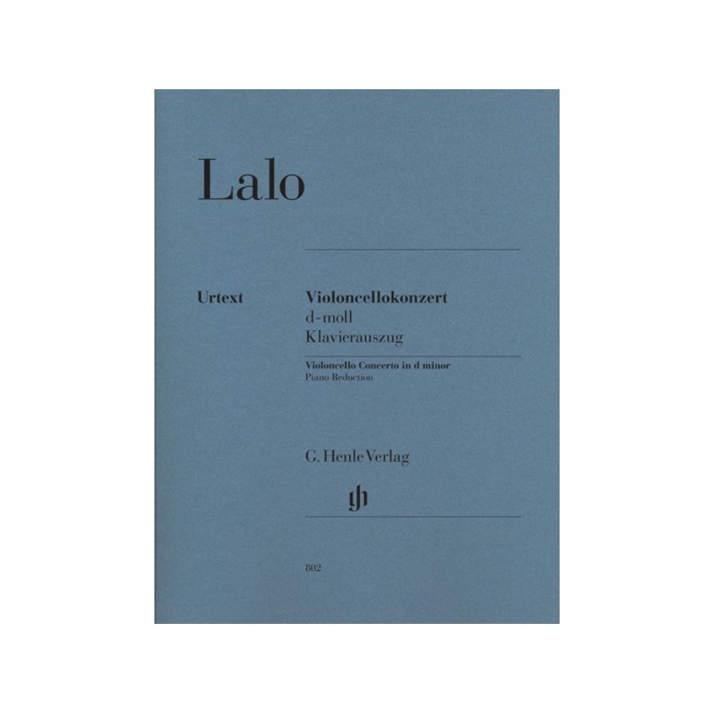 9790201808024HN802 Violoncellokonzert D Moll