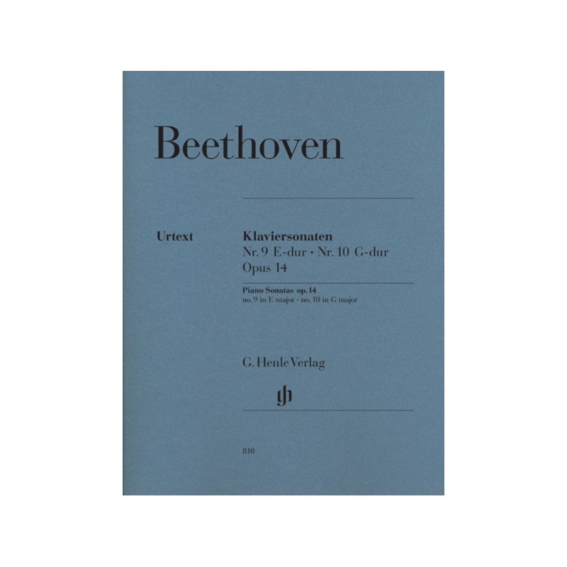 9790201808109HN810 Piano Sonata No.9 And No.10 Op.14